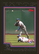 Endy Chavez Montreal Expos 2004 Topps Black #442 SN /53
