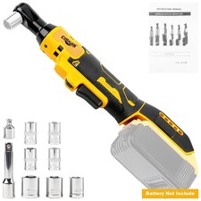Cordless Electric Ratchet Wrench 38 For Dewalt 20v Li-ion Battery - Tools Cordless Electric Ratchet Wrench 38 For Dewalt 20v Li-ion Battery - Tools