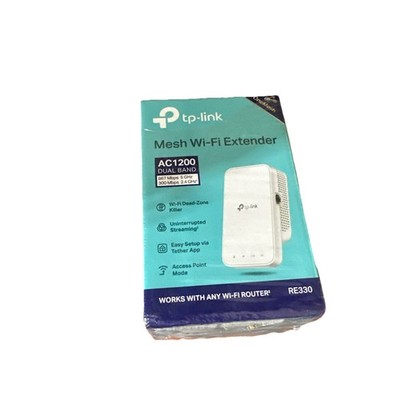 TP-Link AC1200 Dual Band Mesh WiFi Extender - Wi-Fi Dead Zone Killer