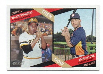 2015 Topps Heritage Willie Stargell / Jose Altuve Then and Now TN-3