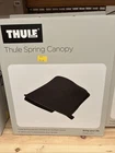 thule spring canopy in shadow grey - sunshade hood