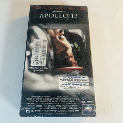 VTG New Sealed Apollo 13 VHS Tape 1995 Tom Hanks, Bill Paxton, Kevin Bacon