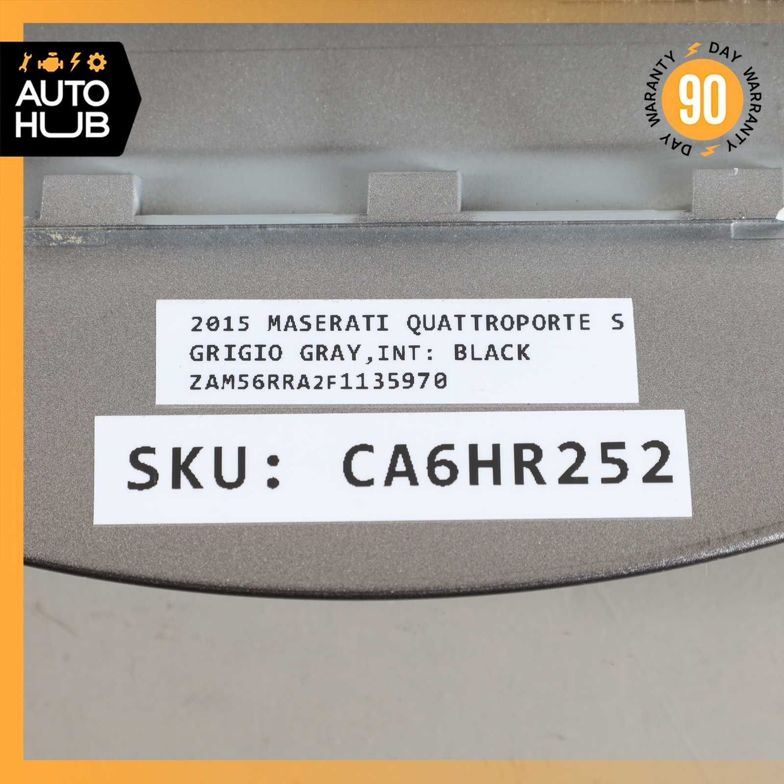 Maserati Quattroporte S Q4 2014-2022 Fuel door Gray
