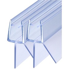 Duschdichtung Set 2x80cm - Einfache Montage f...