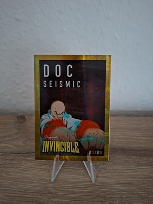 Invincible Keepsake 2025 Doc Seismic Extraterrestrial Threats Gold 1/1