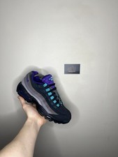 Nike Air Max 95 110 LV8 Black Grape (2019) - UK 8.5 senza scatola | Spedizione veloce