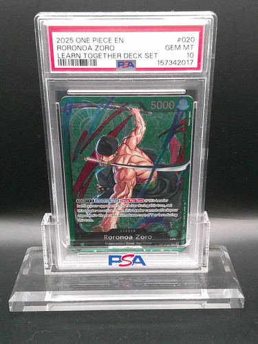 2025 Roronoa Zoro [Zoro Deck Foil] #OP12-020