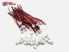 20 Sets JST-PH 2.0mm 2 Pin Connectors Mini Micro Male to Female Plug with 10cm 2