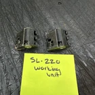 Technics SL-220 Turntable Parts - Dust Cover Lid Hinges