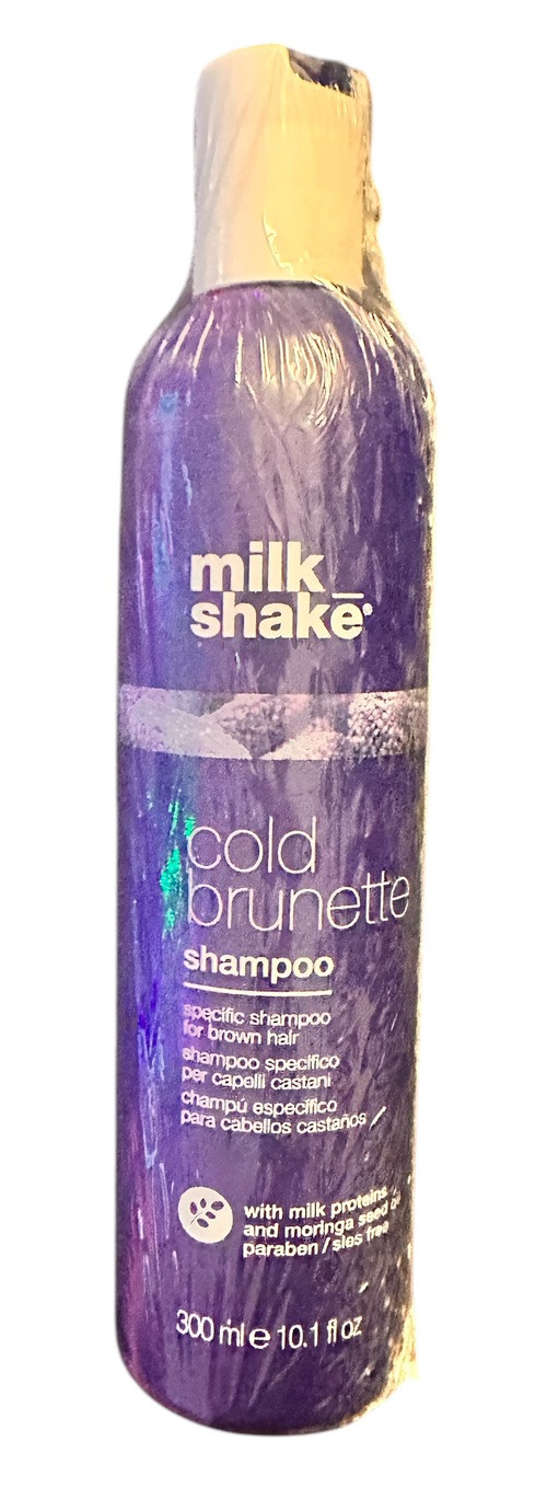 Cold Brunette Shampoo 10.1 oz for Brown Hair – Milk Shake Formula Sealed    