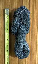Skein Size Small Charcoal Chenille, Fly Tying, NR