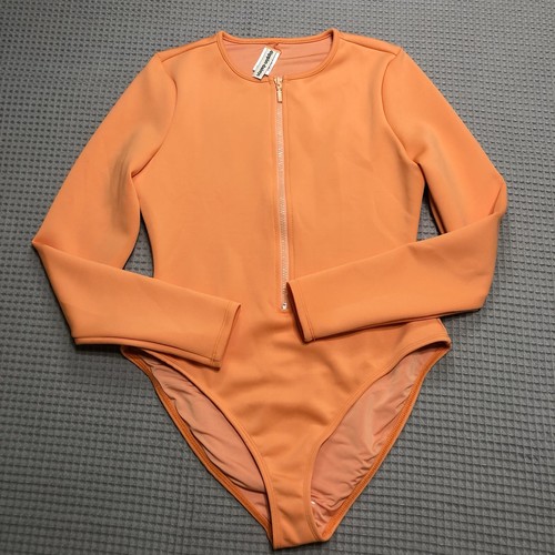 Dipping Daisys Badeanzug 12 Langarm Shoal Einteiler Rash Guard Reißverschluss Surf - Bild 2 von 15