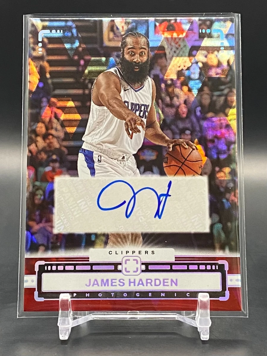 James Harden Houston Rockets Basketball Autographed Sports Trading