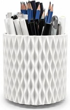 Rotating Pen Holder Desk 5 Slots Easthetic Pencil holder Desk Organizer Supplies