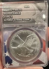 2021 (W) Type 2 Silver American Eagle First Strike ANACS MS70