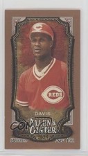 2024 Topps Allen & Ginter Short Print Mini Gold Border Eric Davis #330 11gl