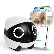 ROLA Mini Companion Robot with Camera  AI Smart Pet Interactive Home Assistant