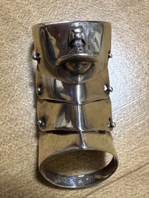 Vivienne Westwood Armor Ring Silver 925 Used Size M