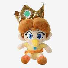 Super Mario Bros Baby Princess Daisy Plush Toy 6" Soft Stuffed Doll Kids Gift