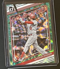 2022 Panini Donruss - Dominators Anthony Rendon #D-8 Green /25