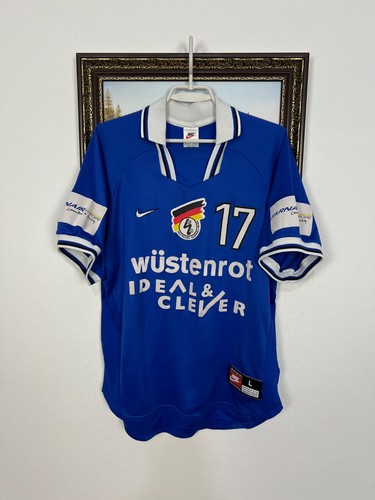 Vintage 90's Nike Germany Handball Match Worn Jersey Mens Shirt Trikot Size L