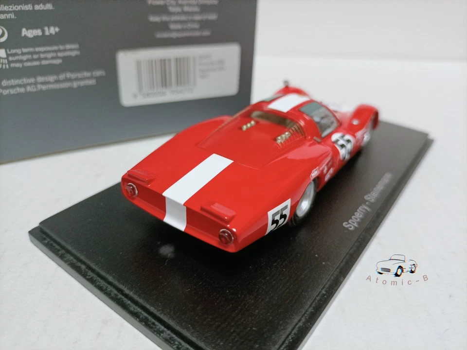 Spark 1 43 Porsche 906 Daytona 1967 Daytona Rally Car Model - Image 4 of 4