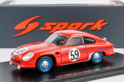 Spark - 1:43 Aston Martin DB HBR 4 GT Coupe Laffargue, Faucher - Resinmodell