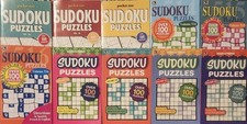 Sudoku Puzzles by Kappa 10 books assorted