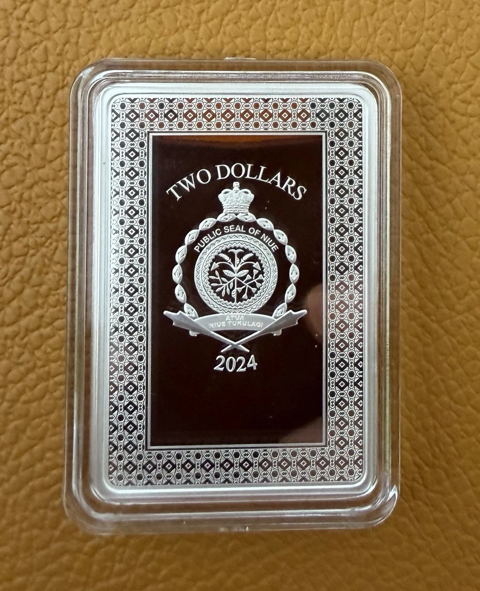 1 Oz Plata TAROT CARDS - THE DEVIL - 2024. Solo 2.000 Unidades. New Zealand Mint