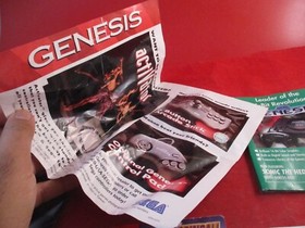 Sega Genesis Model 2 Console w/ Box Controller Cord Sonic Spinball System Manual