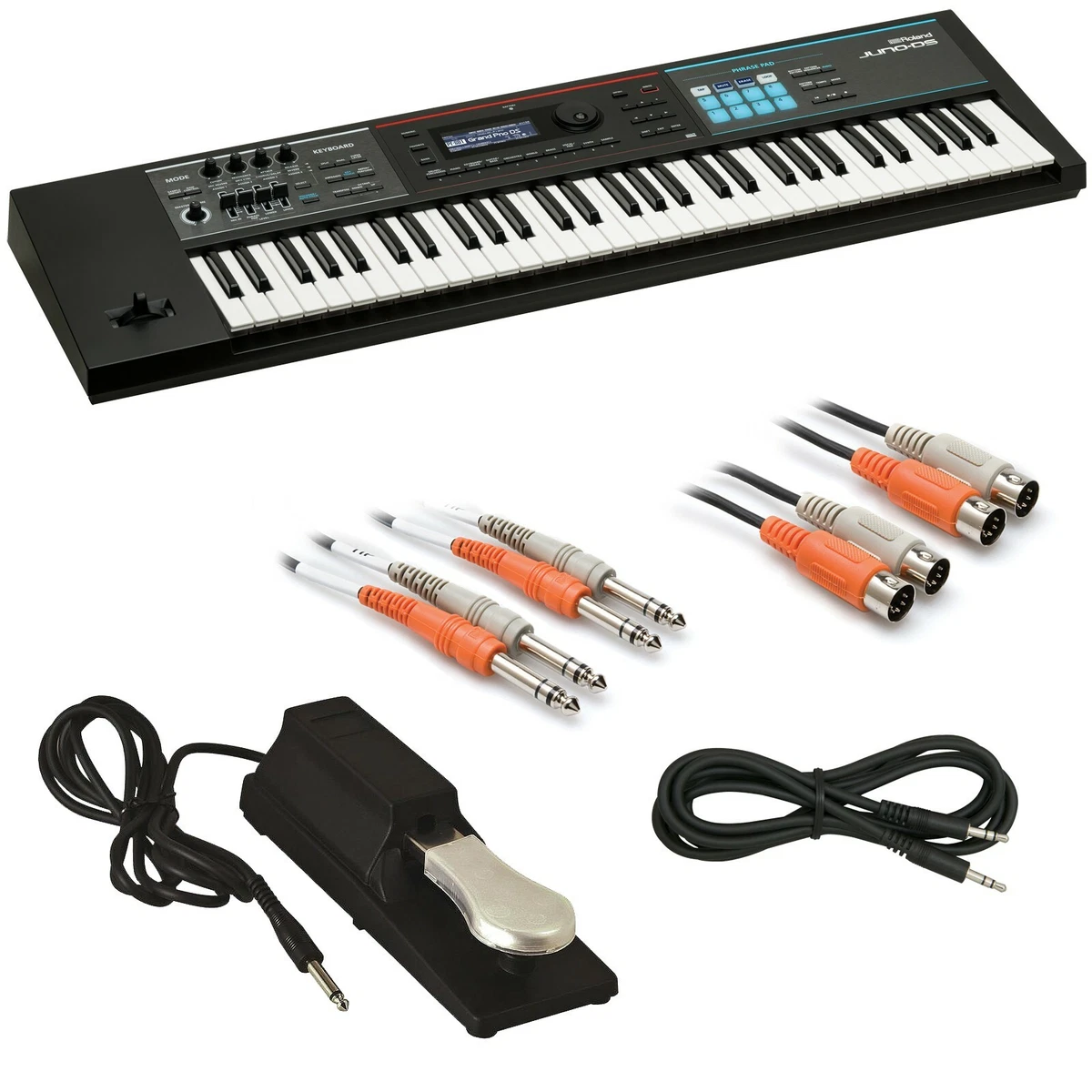 Roland JUNO-DS61 Synthesizer CABLE KIT 761294507360 | eBay