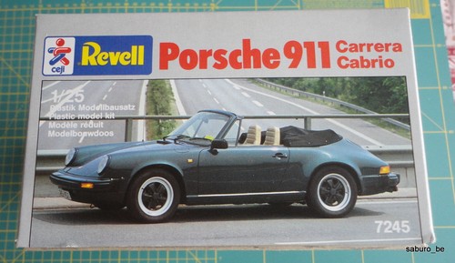 Revell 1/25 Porsche 911 Carrera Cabrio 7245 - Photo 8/8