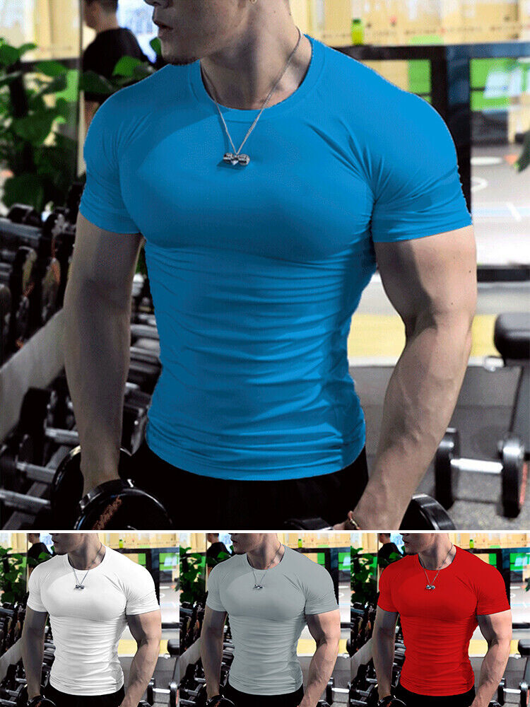Clothes Men Bodybuilding, Bodybuilding Shirts Clothes