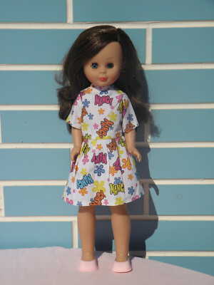 Muñeca Kika o Pepa castaña, molde de Nancy Famosa