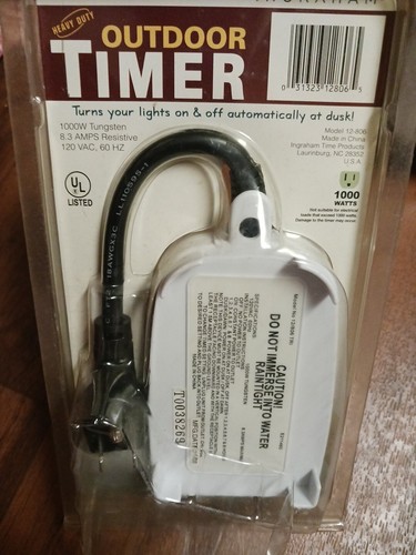 Ingraham 12/806 Photo Electric Outlet Switch Power On / Off timer - Picture 6 of 9