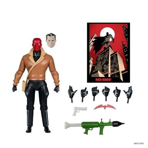 DC Page Punchers Wave 7 Red Hood Batman: The Adventures Continue Action Figure - Bild 3 von 3