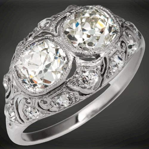 Affordable art deco rings deals