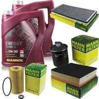 MANN-FILTER Inspektionspaket Mannol 10L Energy Combi Ll 5W-30