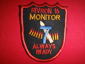 Us Navy River Assault Squadron 15 Monitor Boat 7 Always Ready Vietnam War Patch Ebay
