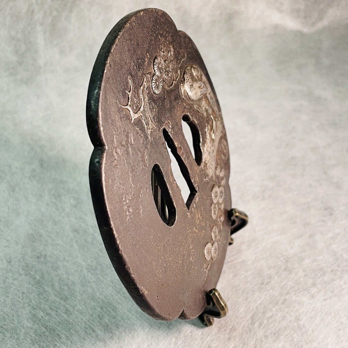 重めの鍔 Heavy tsuba for training 377g 重めの鍔 Heavy tsuba for training 377g 重めの鍔 Heavy tsuba