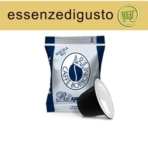 Caffè Borbone - REspresso Miscela Blu - 100 Cap. Comp. Nespresso - Foto 1 di 1