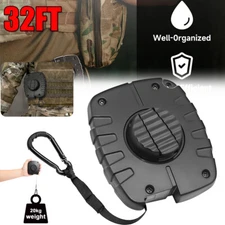 Retractable Rope Gear Hoist Hunter Safety System Quick and Easy Bow 32FT