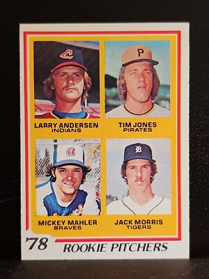 1978 Topps #703 Jack Morris RC HOF TIGERS