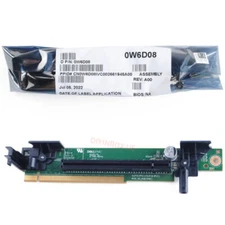 DELL EMC POWEREDGE SERVER R640 10 BAY RISER 2A CARD PCIe x16 W6D08 P7RRD CPU2