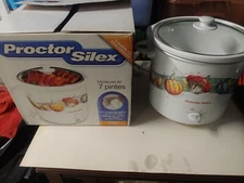 Proctor Silex 33627 7-Quart Round Slow Cooker Crock Pot Crockpot Large.