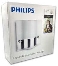 Philips Instyle 332501116 23W 2700K Warm White Chrome Wall Light - NEW
