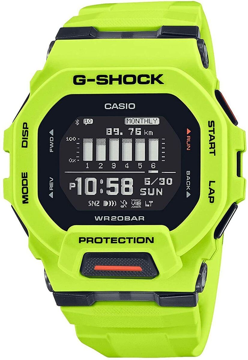 CASIO G-SHOCK G-SQUAD GBD-200-9JF Men's Watch Bluetooth Mobile Link New in Box