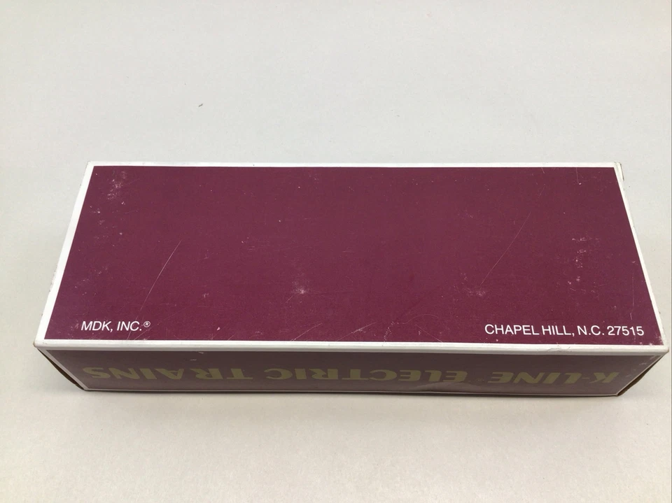 K-Line O Gauge ATSF Classic Santa Fe Map Car #5 Single Door Box Car K-64235 - Image 2 of 4