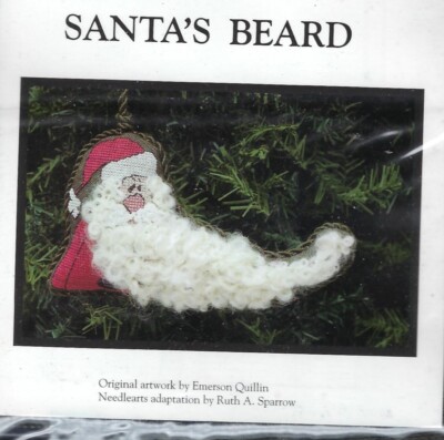 Twisted Threads Cross Stitch kit '' Santa's Beard 1997''   Lot #Z6