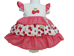 baby girl red outfit